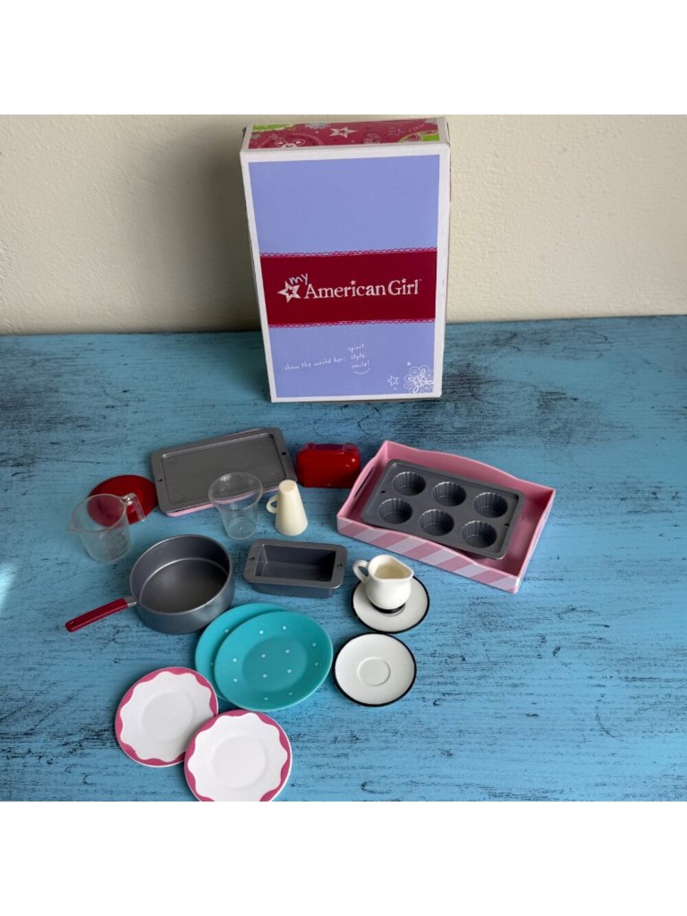 American Girl Retired Gourmet Kitchen Doll Accessory Doll Set